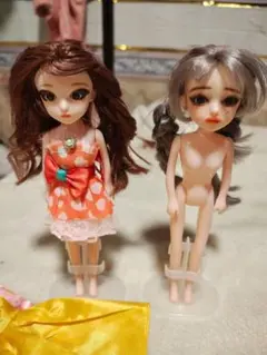 ウ*メ様 人形2体とアクセサリー（カスタムドール）