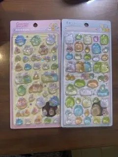 すみっコぐらし ボンボンドロップシール 2シートセット