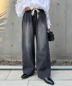 チャオパニックティピー デイリーイージーワイドデニム