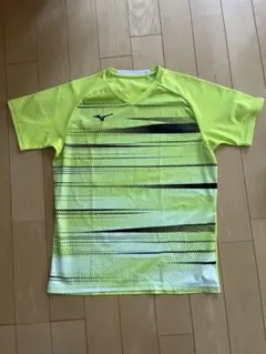 Mizuno テニス Tシャツ 蛍光イエロー