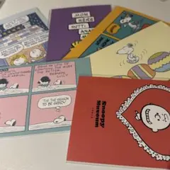 【スヌーピーミュージアム】スヌーピーポストカード 6枚セット