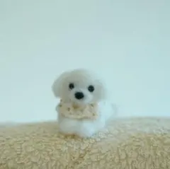 羊毛フェルト　ちっちゃなわんこのサムネイル
