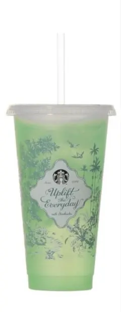 2026ミステリーカラーチェンジングリユーザブルカップ＋ベアリスタ　グリーン