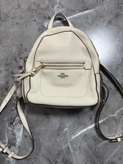 パパイヤ様専用　COACH ホワイト バックパック