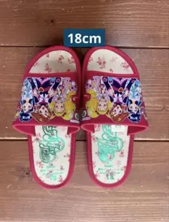 プリキュアサンダル⚫️レッド新品18cm