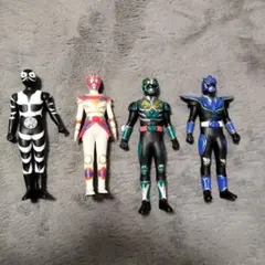 龍神マブヤー戦隊ヒーロー フィギュア 4体セット