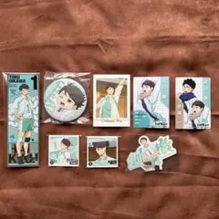 ハイキュー!! 及川徹 缶バッジ ステッカー トレカ まとめ売り