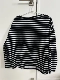 coca⭐︎ボートネックボーダーカットソー