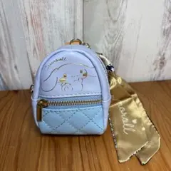 シナモロール ミニリュック ポーチキーホルダー サンリオ 小物入れ 水色 可愛い