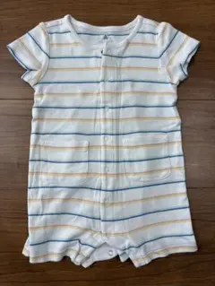 baby gap ストライプロンパース 6-12ヶ月