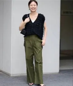 JOURNAL STANDARD relume ワイドベイカーパンツ　カーキ