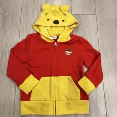 美品　ディズニー　プーさん　パーカー　110cm