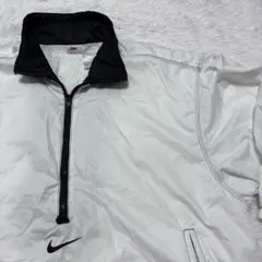 NIKE ナイロンジャケット ハーフジップ 90s 銀タグ DISH 着用モデル