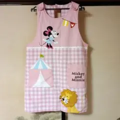 お値下げ！ミッキーとミニー エプロン ピンク