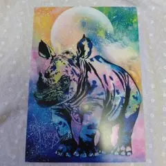 スプレーアートエデン　複製画　A4 　サイ