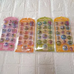 たまごっち　カプセルポップシール　４点セット
