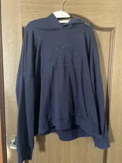 GAP ネイビー フード付きパーカー