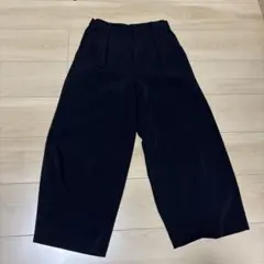 ユニクロUNIQLO ブラックワイドパンツ Sサイズ