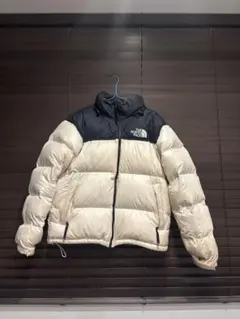 THE NORTH FACE ダウンジャケット ホワイト/ブラック