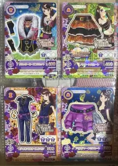 アイカツカード　紫吹蘭　スパイシーアゲハ