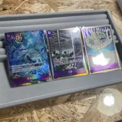 ワンピースカードゲーム 神の島の冒険 エネル SR パラレル 万雷 SR