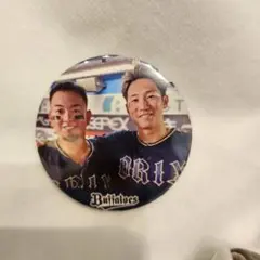 オリックス　森、西川　オフショットカンバッジ　ver.2