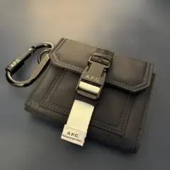 A.P.C. 財布 PORTE-MONNAIE TREK ネイビー