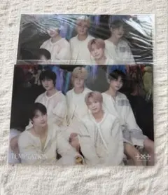 TXT TEMPTATION ユニバーサルUMS 特典トレカクリアポスター　2枚