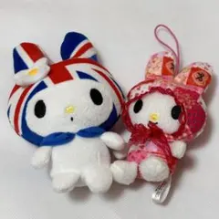 マイメロ　ぬいぐるみ　マスコット　2点