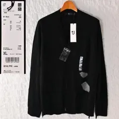 H2 新品 Men XL ユニクロ＋J メリノブレンドVネックカーディガンのサムネイル