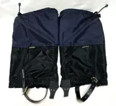 【美品】 モンベル スパッツ ゲイター ゴアテックス レッグカバー 泥除け 黒
