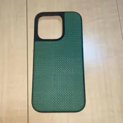 ★iPhone 15 Pro Max 対応 グレンチェック調柄 背面 ストラップ