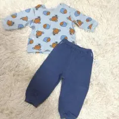uniqlo ベビーパジャマ クッキーモンスター柄セット 80cm