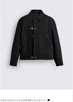 【新品未使用】ZARAリラックスフィットトグルボタンジャケット L