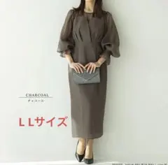 エピックデイ パーティードレス ワンピース 結婚式 ドレス　LL