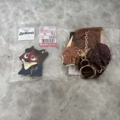 ズートピア　ニック　立体チャーム　ブローチ