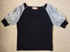 sunauna ビーズ刺繍のカットソーのサムネイル