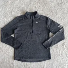 Nike Dri-FITナイキドライフィットハーフジップ長袖トップス BG35