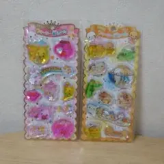 【国内正規品】キラキラウォーターインシール なっとうちゃん フワフワらびちゃん