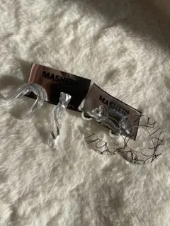 masheri ピアス アクリル クリア モノトーン