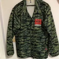 VANS タイガーカモコーチジャケット