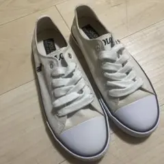 Polo Ralph Lauren キャンバス スニーカー ホワイトのサムネイル