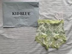 新品タグ付＊KID BLUE ショーツ フラワープリント イエロー系 花柄 綿