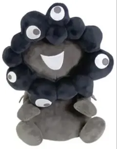 真っ黒ミャクミャク 黒ミャクミャク お手玉風ぬいぐるみ Sサイズ 大阪関西万博