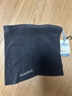 モンベル　シャミース　アジャスタブルネックゲーター　ブラック フリー
