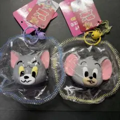 トムとジェリー ダイカットスクイーズ トム タフィー 2点