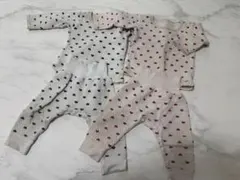 【コトリ】ハート 腹巻きパジャマ