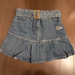 ‪‪❤︎‬Vipoa プリーツデニムミニスカート M‪‪❤︎‬