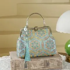 和装用バッグ 刺繍 ハンドバッグ トートバッグ　礼装バッグ　着物バッグ　入学式