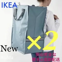 IKEA ヨールスニグ (リュック)×2 衣替え　　分別バッグ ランドリーバッグのサムネイル
